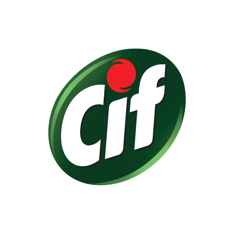 Logo, ciF, grünes Oval, roter Punkt, Grafik