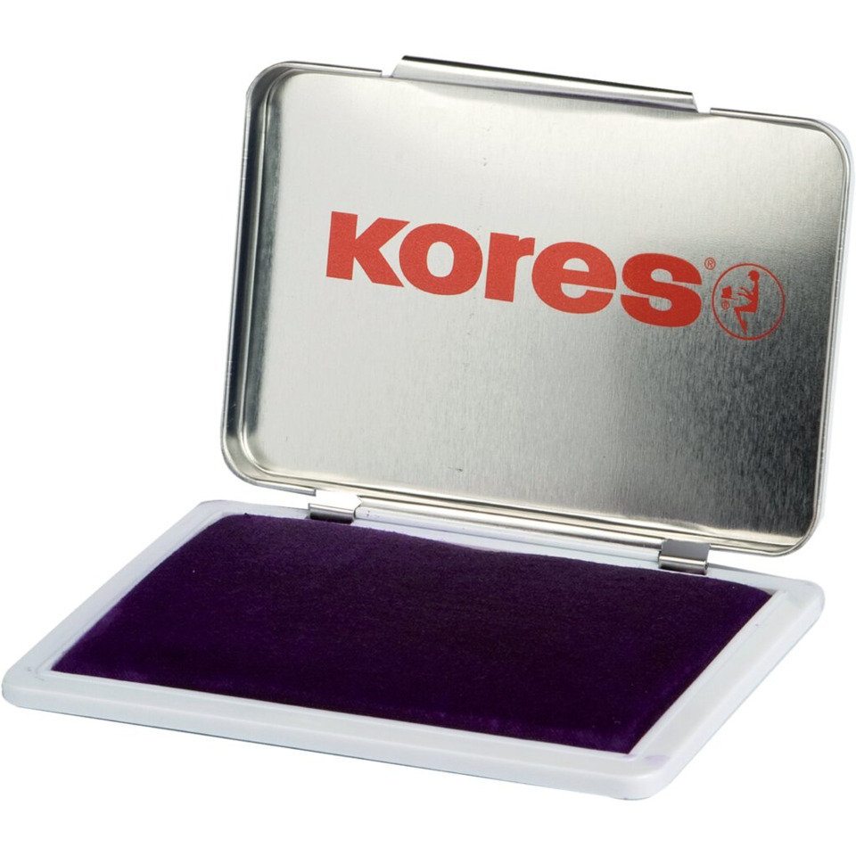 stempel, Stempel, Tintenstempel, Metallkassette, lila Tinte
