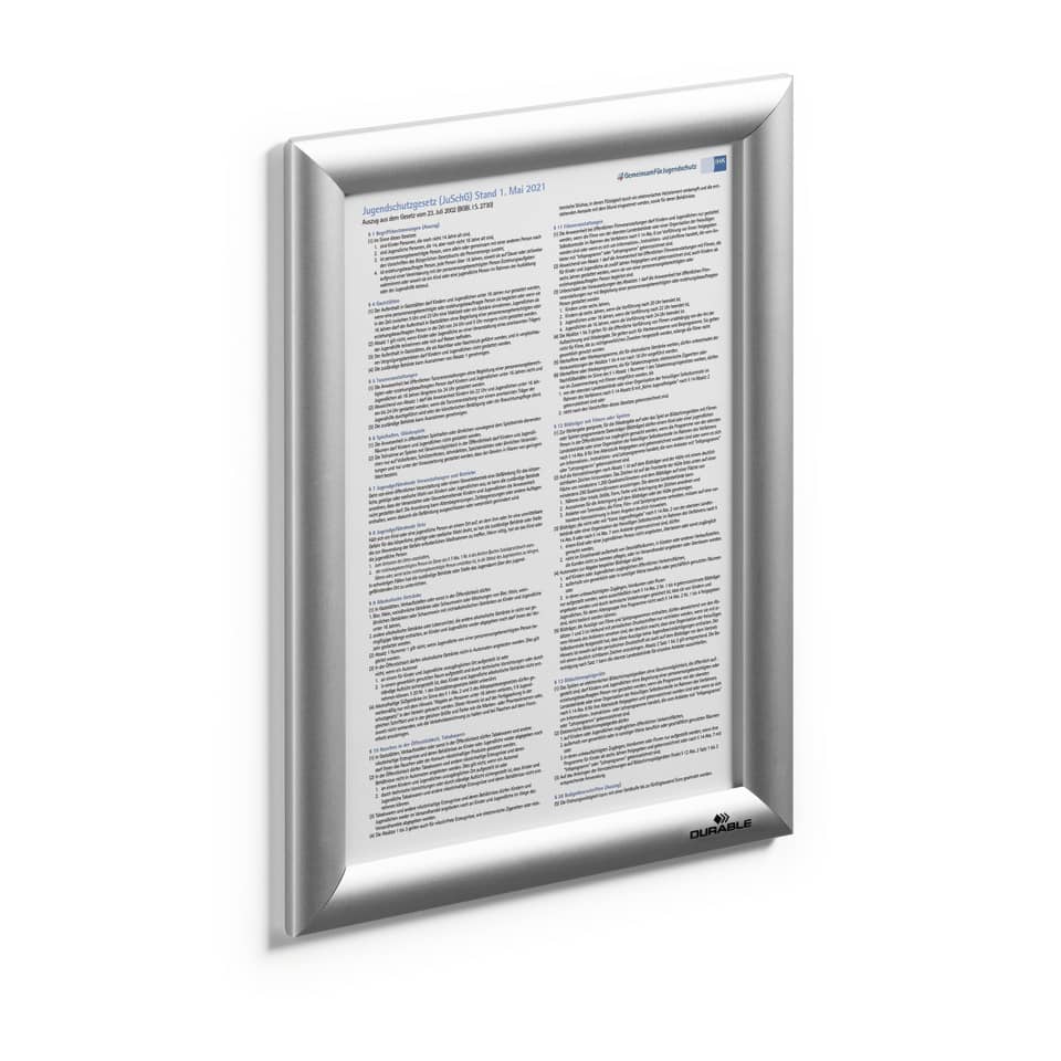 Schild, Rahmen, Papierdokument, Infotafel, Metallrahmen