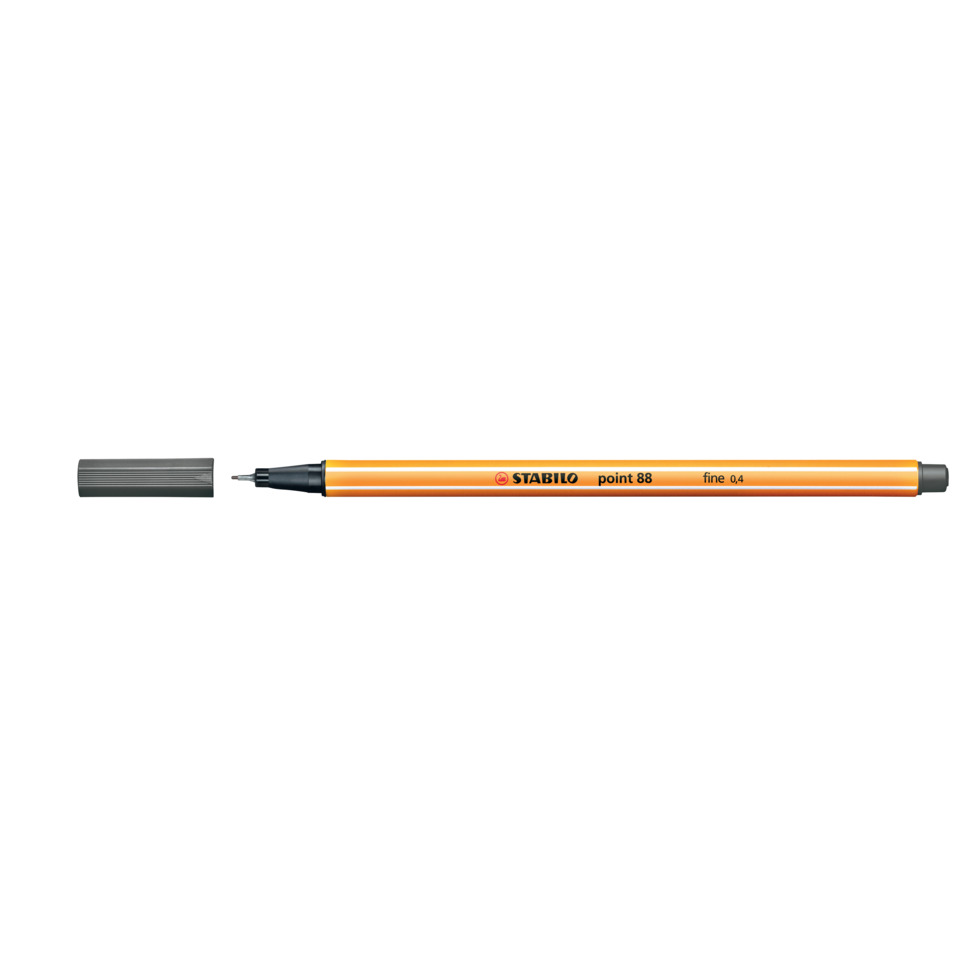 Marker, Fine point, Orange, Stift, STABILO