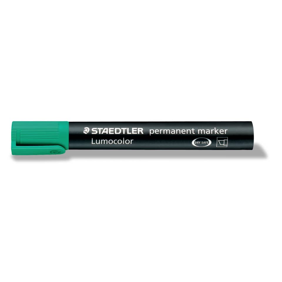 Permanentmarker, Lumocolor, Grüner Deckel, Feinlinienstift, Markerstift