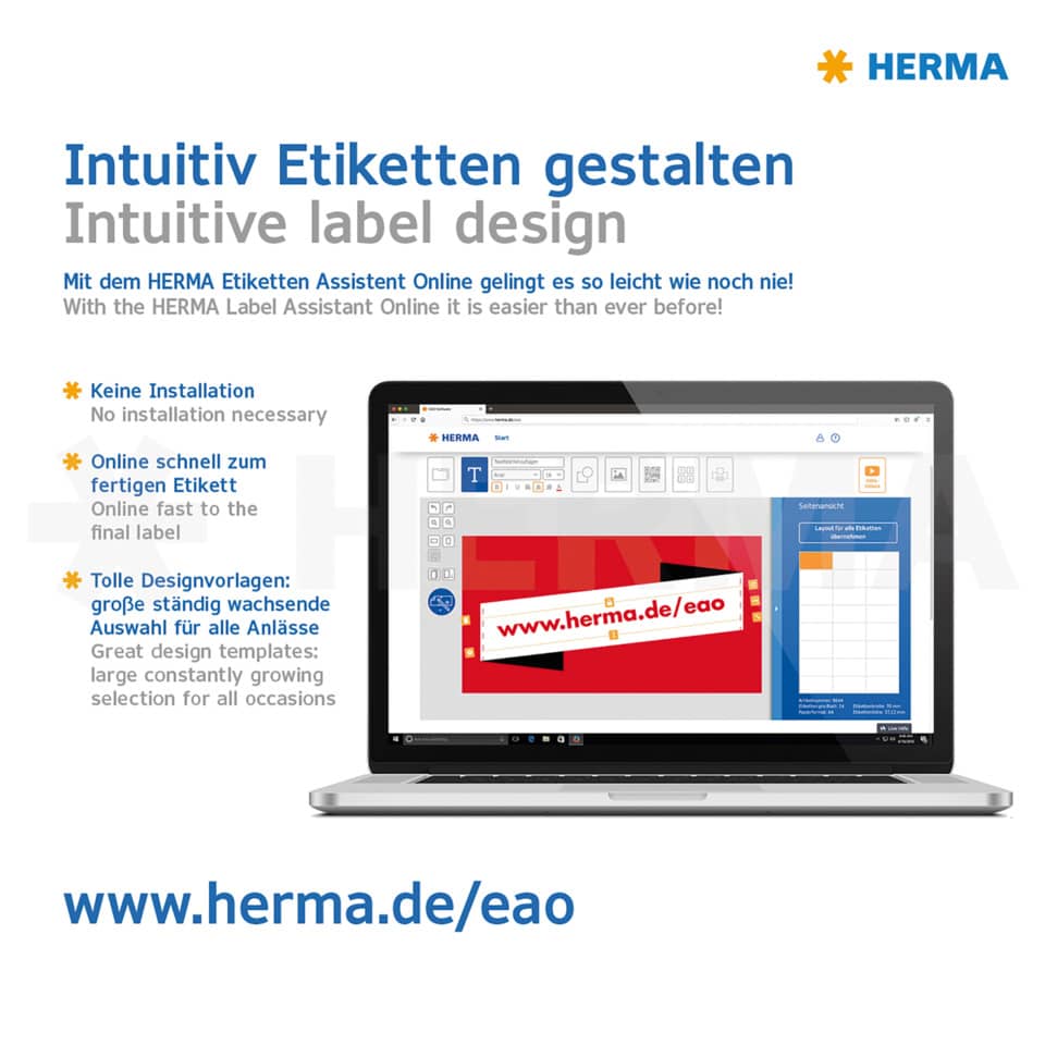 Laptop, Bildschirm, Software-Layout, Präsentation, Label-Designer