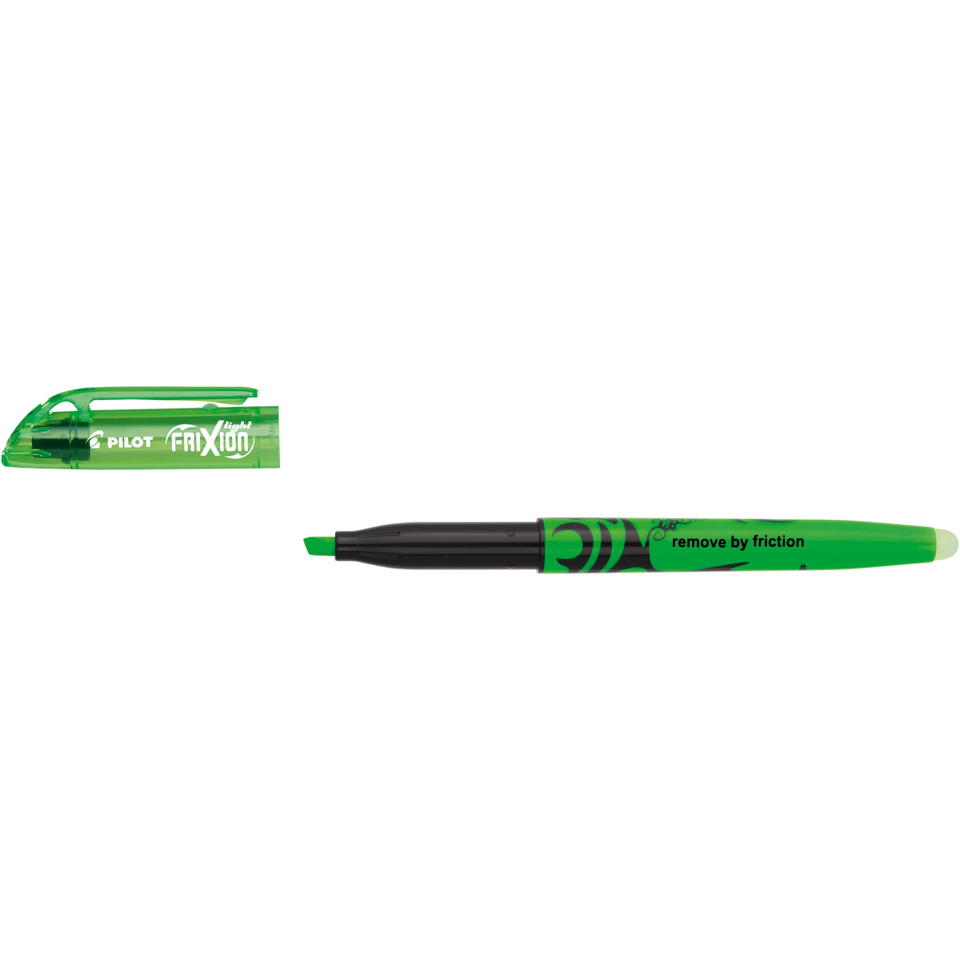 Filzstift, Marker, Grüner Marker, Marker mit Radiergummi?, Abwischbar durch Reibung