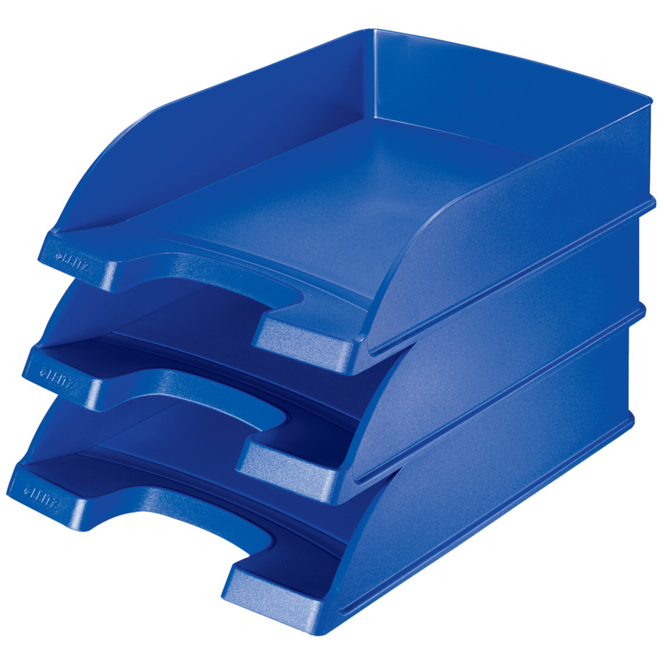 Schreibtisch-Ordner, Aktenordner, Organiser, Schubladenbox, Blau