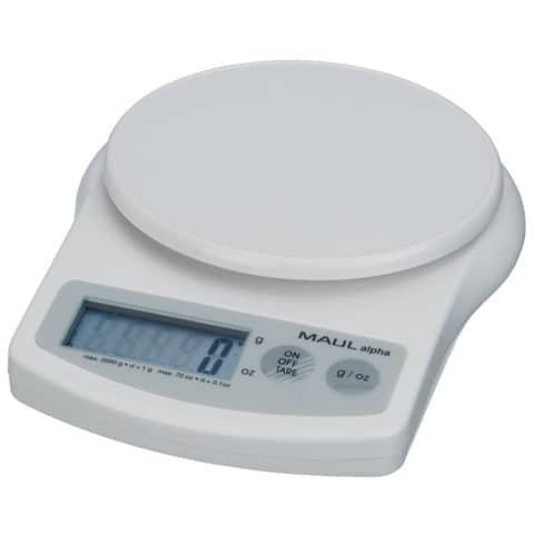 Briefwaage MAULalpha, 2kg, weiß MAUL 1642002