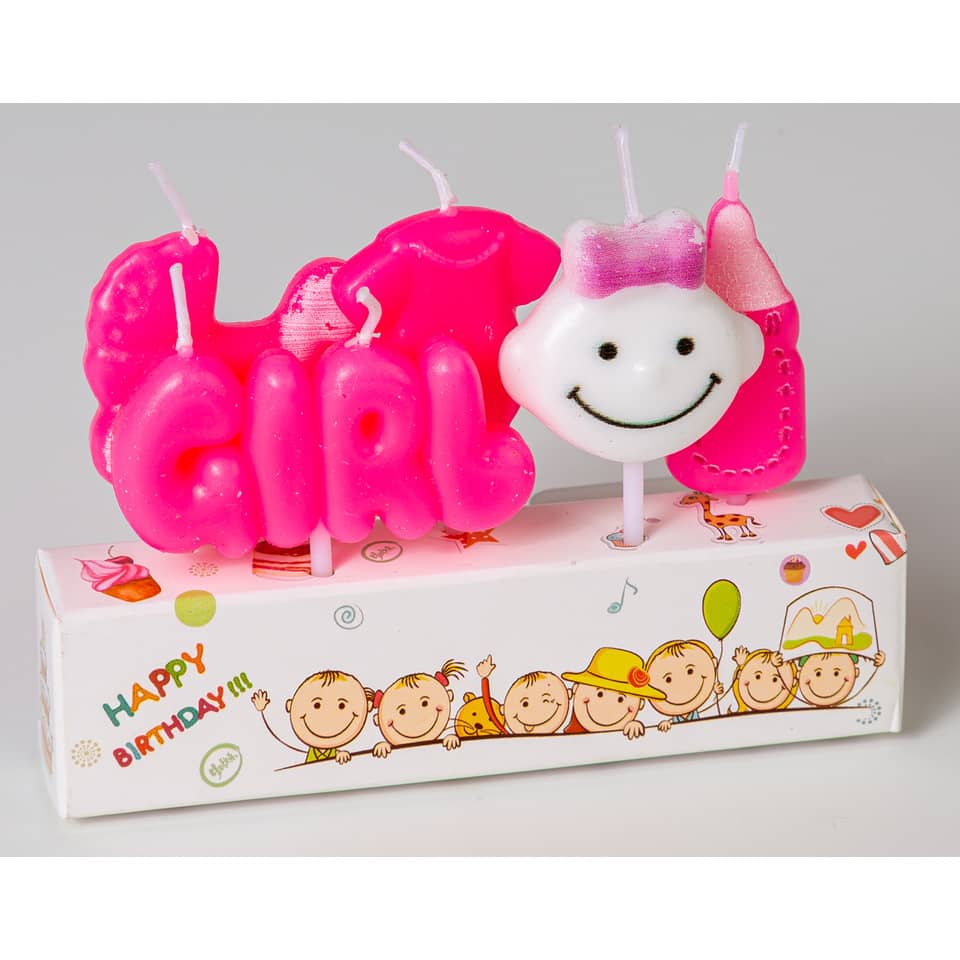Kuchenkerze, Geburtstag, Pillarte Kerze, Dufter Kerze, Pink