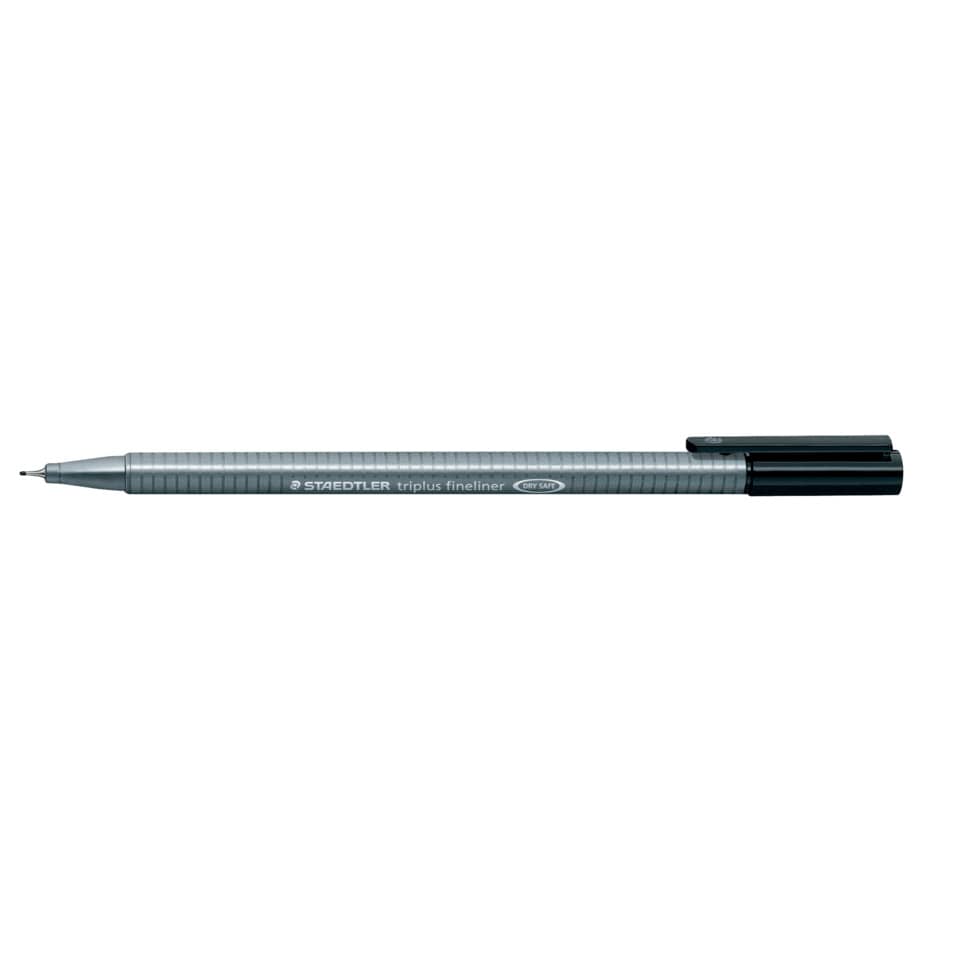 mechanische Bleistift, Metallkörper, Grau, schlank, Spitzencap