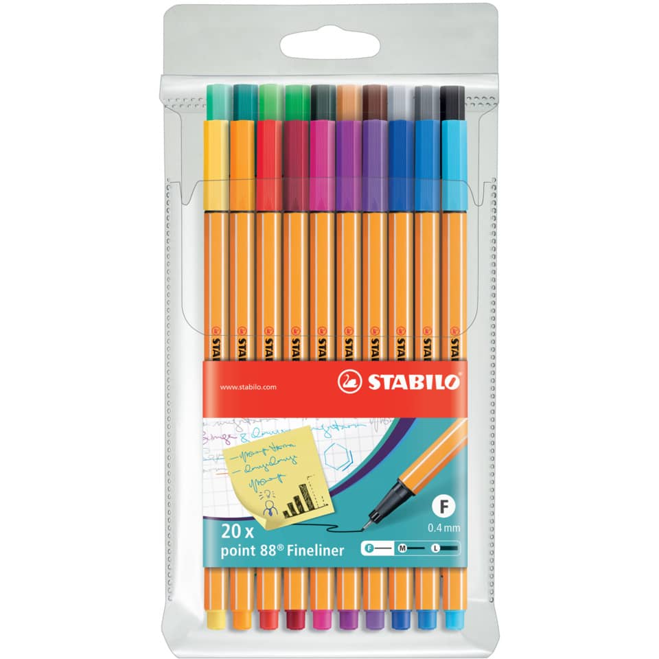 Marker, Fineliner, Stabilo, Marker Pens, Multicolor
