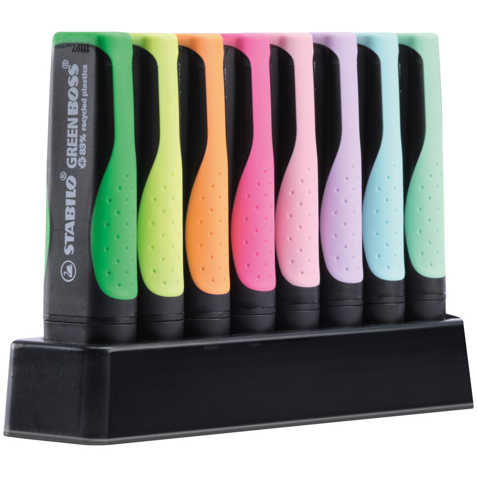 Filzstift, Marker, Stift-Set, Neonfarben, Kantenschutz?