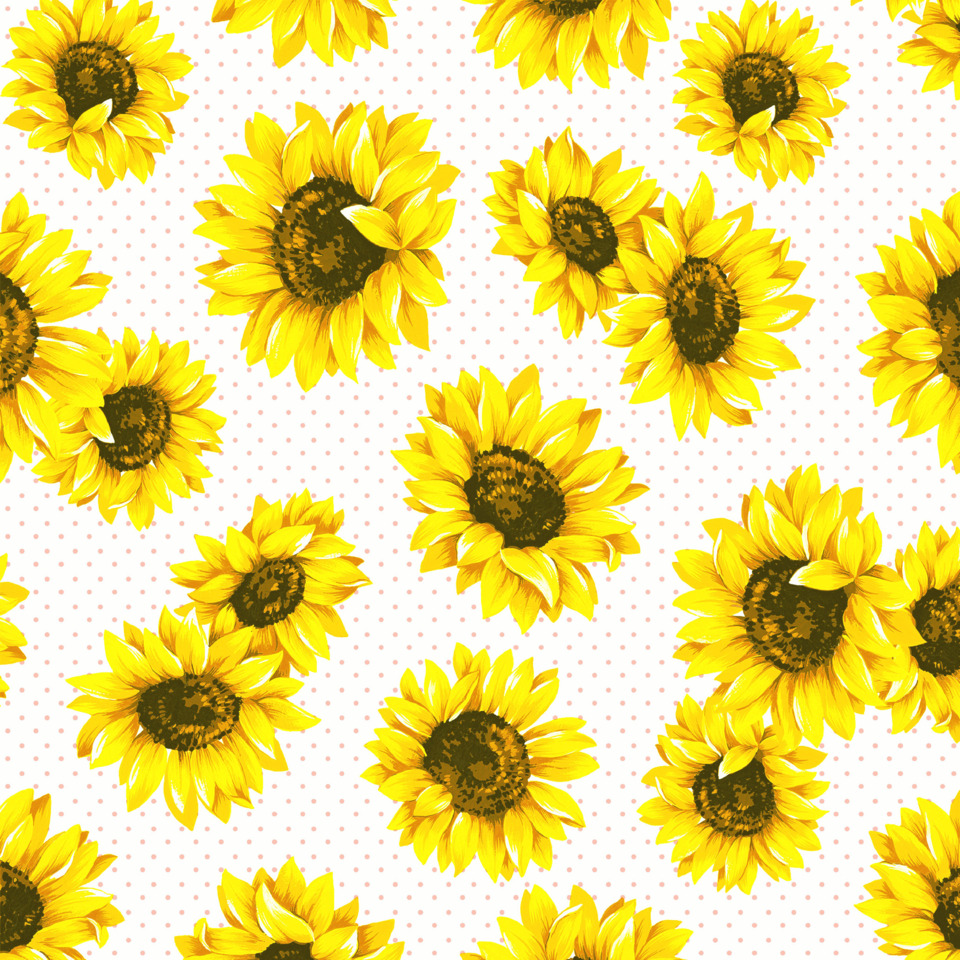 sonnenblumen, blumenmuster, textil, stoffmuster, gelb