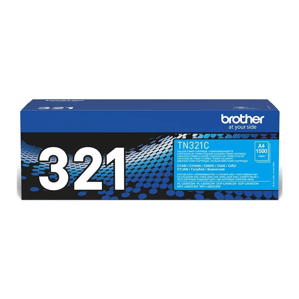Lasertoner, 1.500 Seiten, cyan BROTHER TN321C