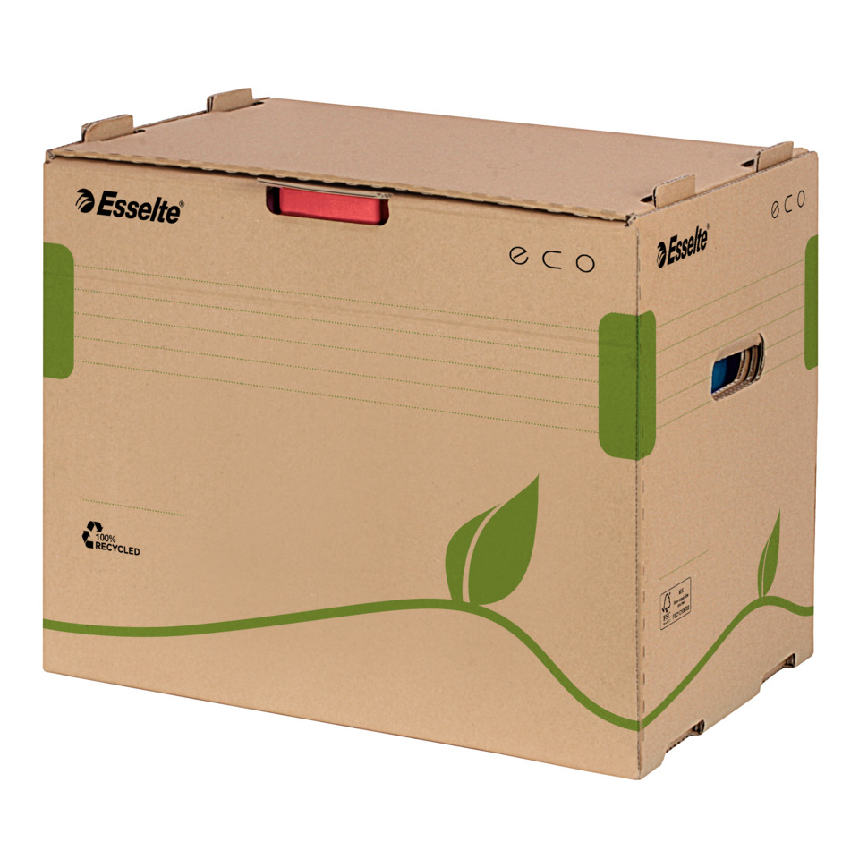 Kartonbox, Verpackungskarton, Eco-Verpackung, Kistenvorderseite, recycled carton