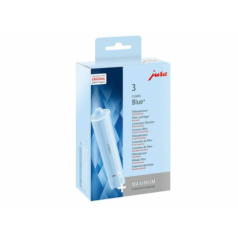 Filterpatrone CLARIS Blue+, 3 Stück JURA 10002138