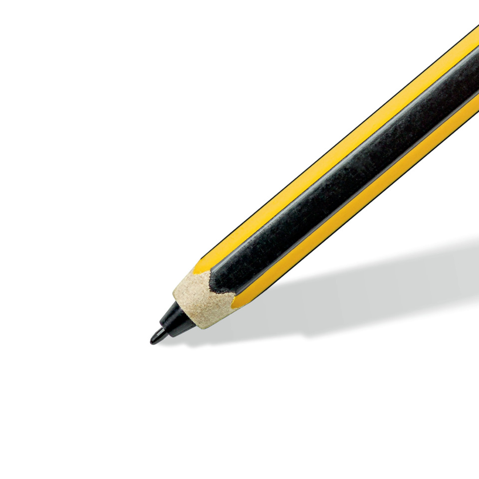 Bleistift, Gelber, Graphitenkern, HB-Bleistift, Schwarz-Gelb
