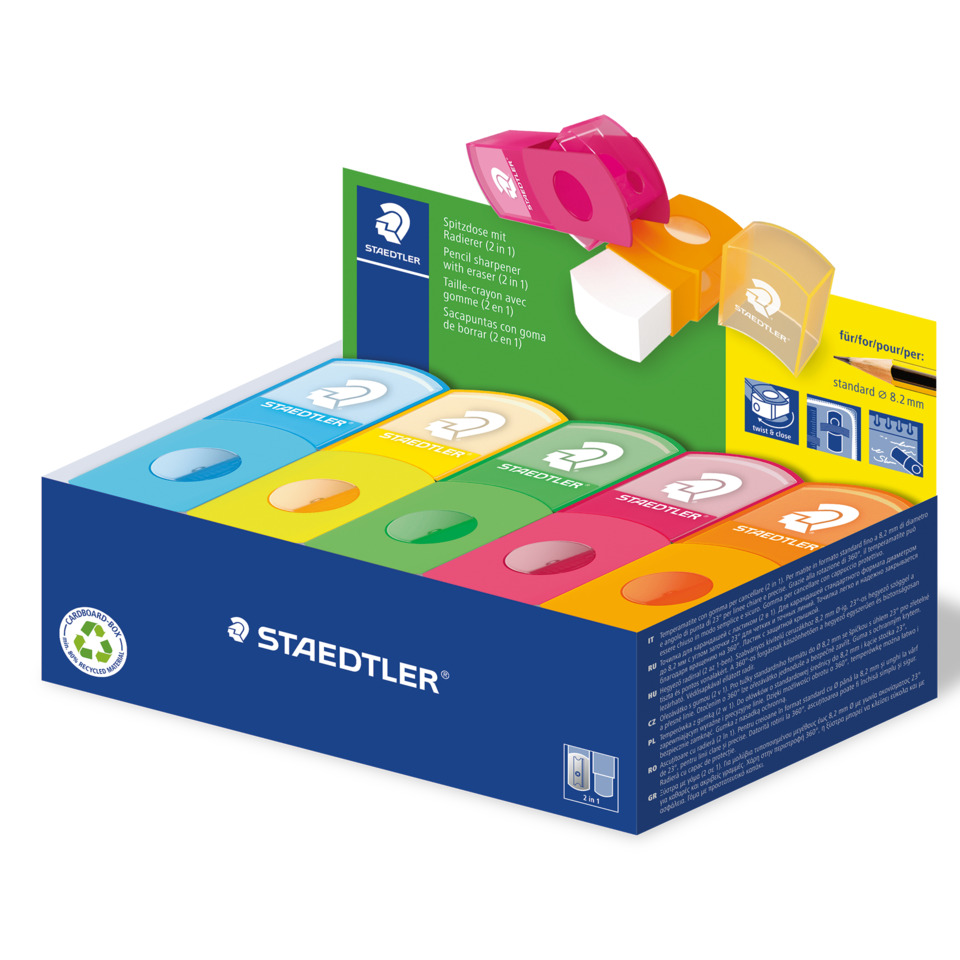 Marker-Set, Spitzer, Buntstifte, Kunststoffhalter, Staedtler