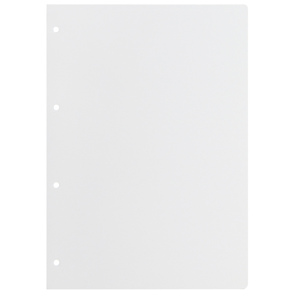 white, Blatt, Papier, Vier-Loch,  Ordnerblatt