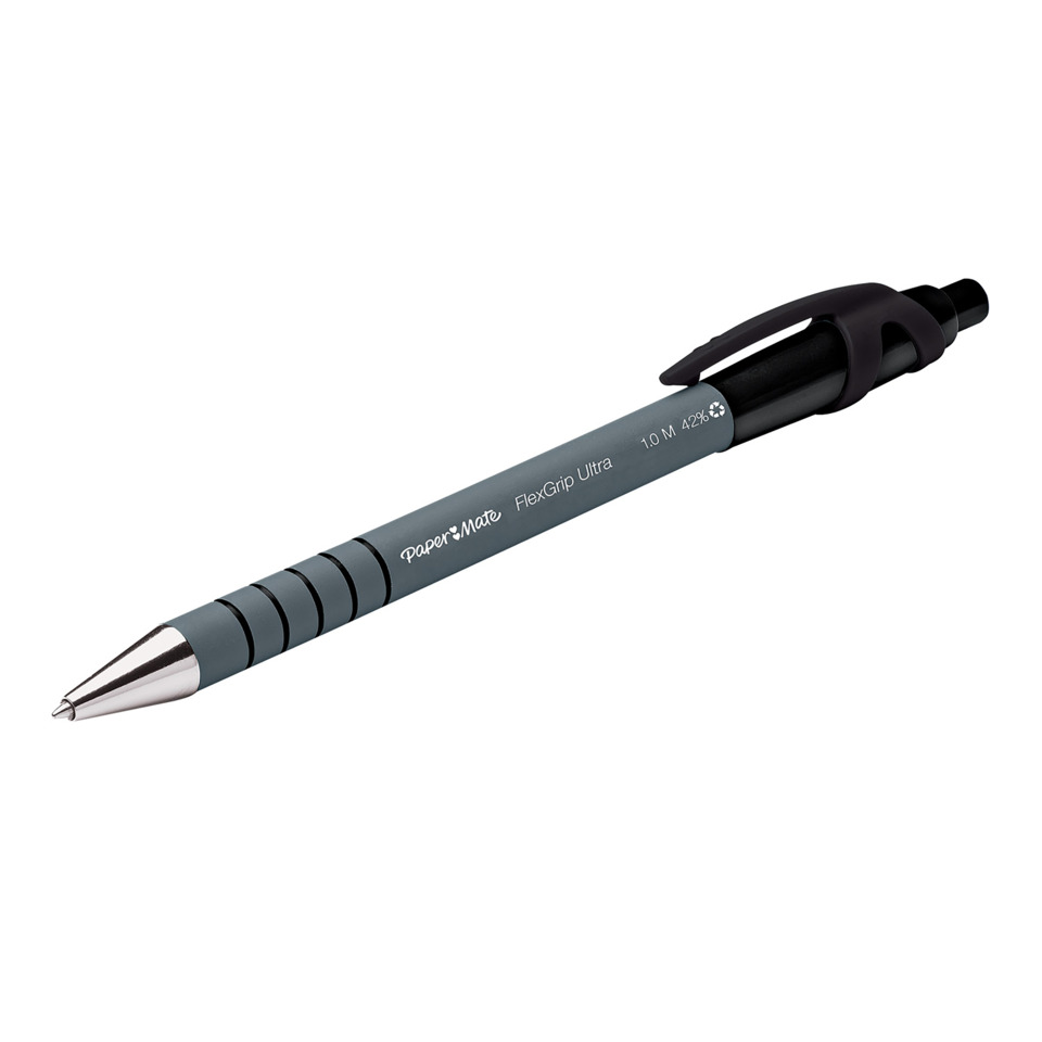 Kugelschreiber, Gelstift, Metallspitze, Gummigriff, FlexGrip Ultra