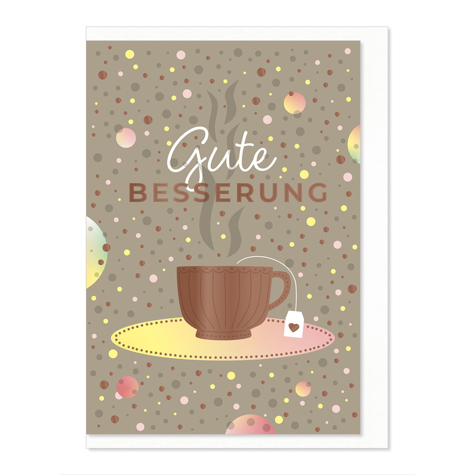 Briefumschlag, Grußkarte, Post, Kaffee, Kaffeetasse