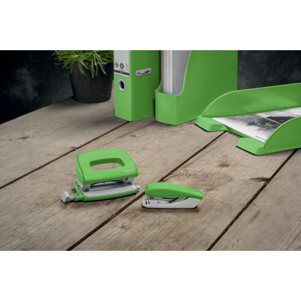 Locher, Kleber, Heftgerät, Bürobedarf, Grün, erknblad stapler, tacker, klebetacker, büro zubehör, grüner stapler