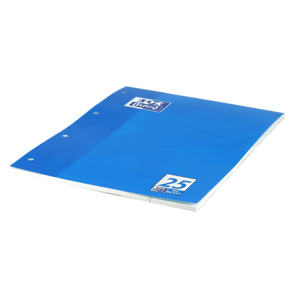 Ordner, Ringbuch, Kunststoff, Blau, 3-Ring