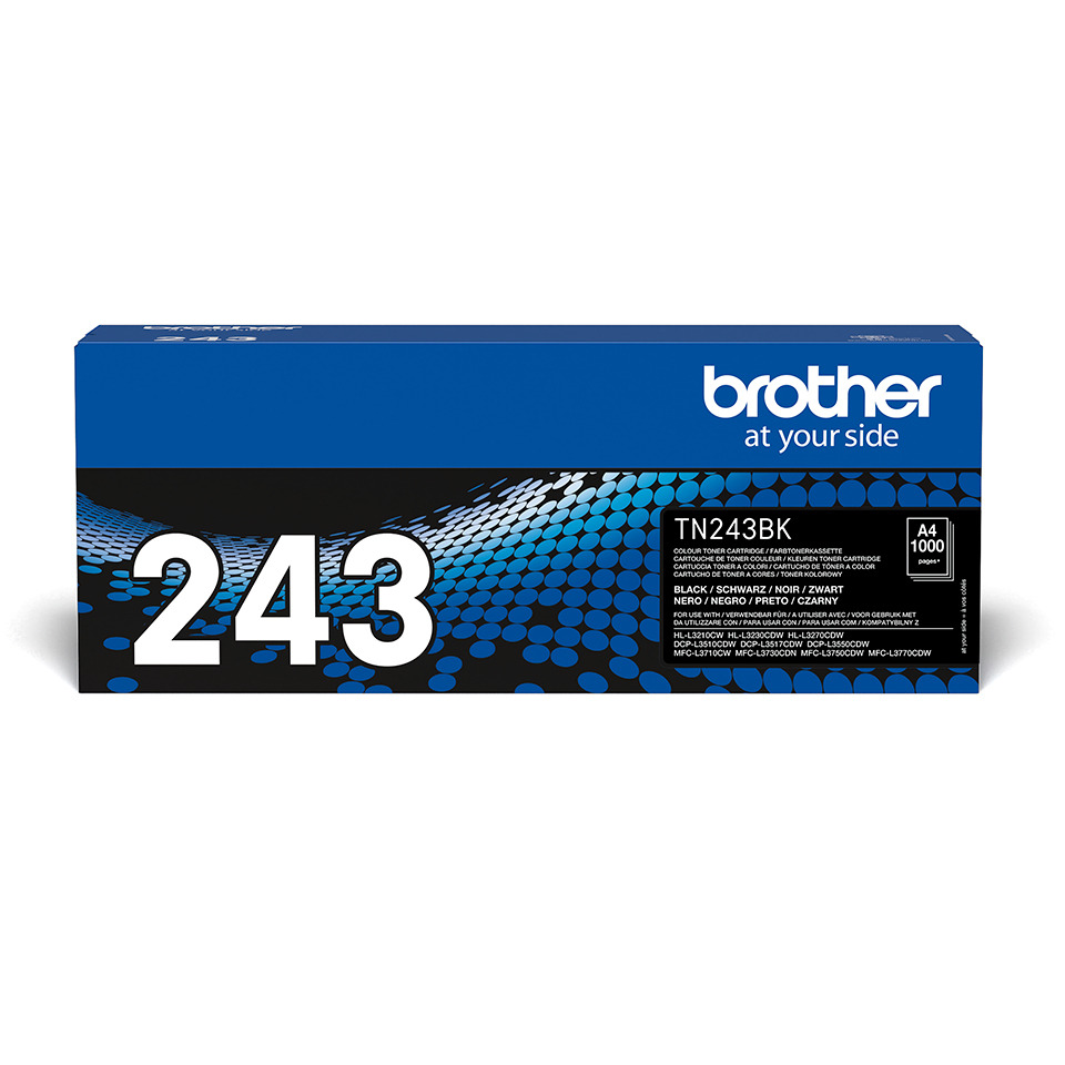 Toner, TN243BK, Schwarz, Hochkapazität, A4