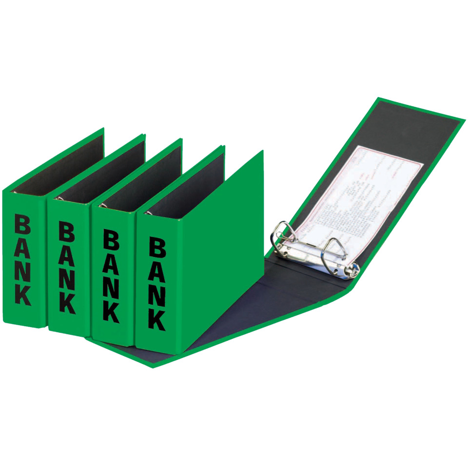 binder, organizer, dateiablage, ringbinder, grün