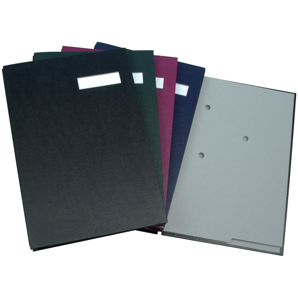 A4 binder, ring binder, bunte Deckel, Präsentationsordner, Klemmbuch mit Lochung