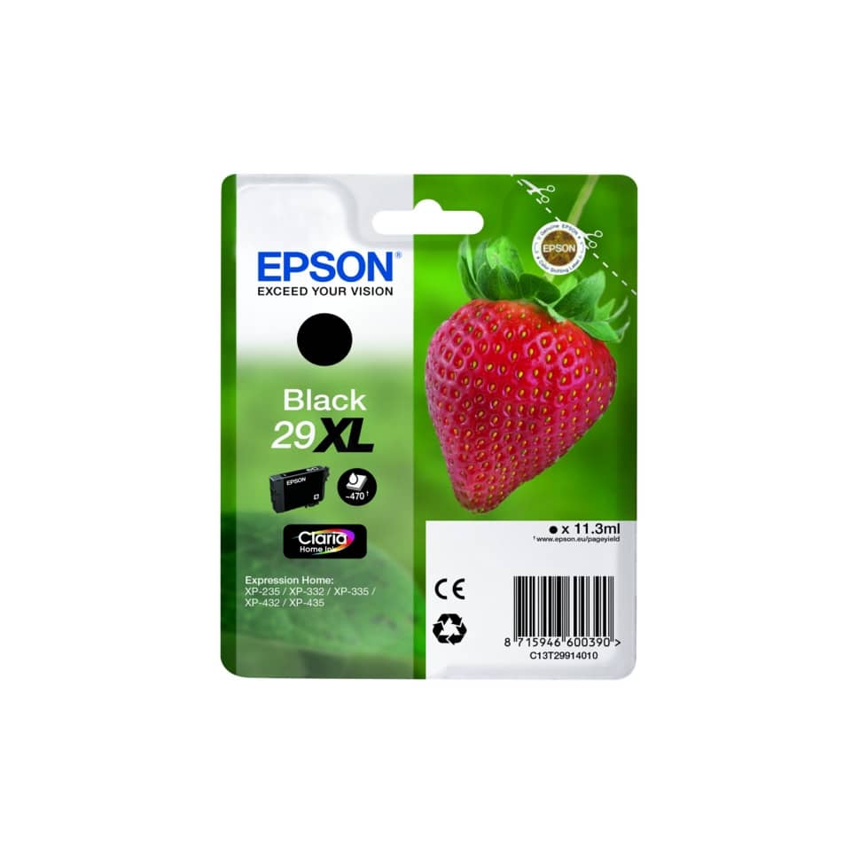 Tintenpatrone, XP-235, XL, schwarz, Epson