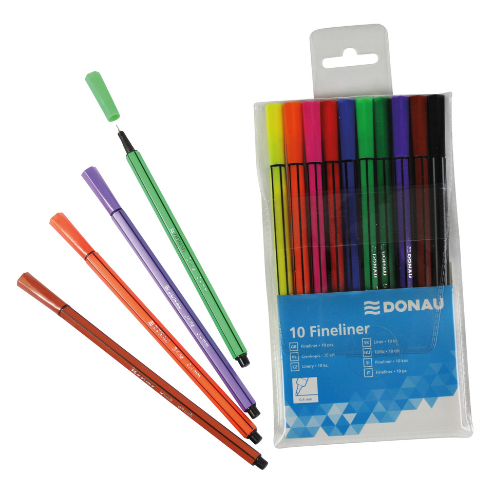 Marker, Fineliner, Mehrfarbig, Set, Schreibwaren