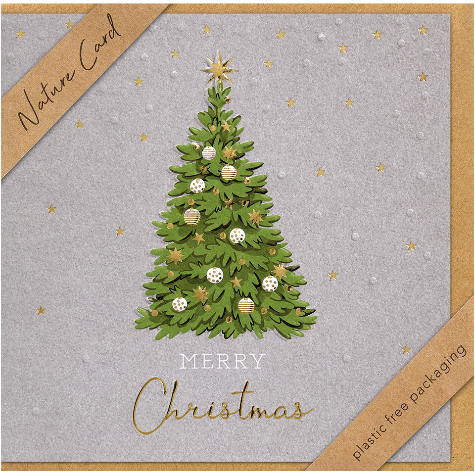Weihnachtsbaum, Tannenbaum, Grün, Kartenmotiv, Merry Christmas