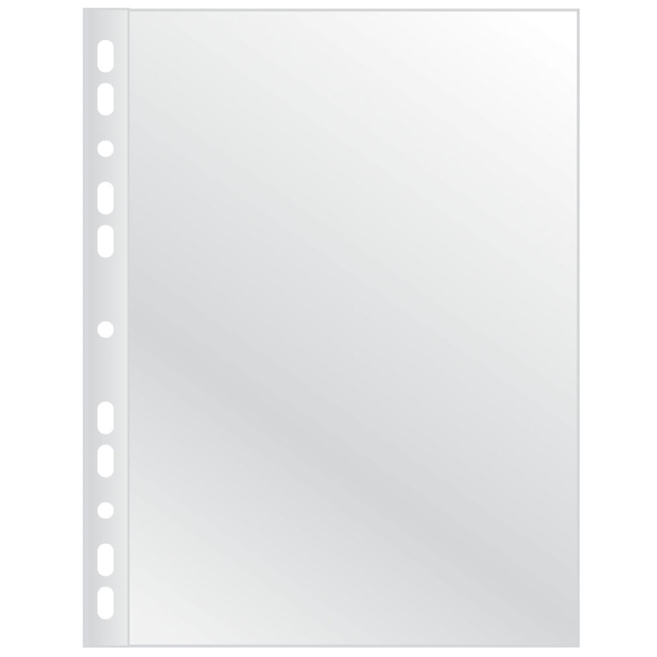 Ordnerhülle, Kunststoff, Transparente Hülle, Lochraster, Binder-Spacer