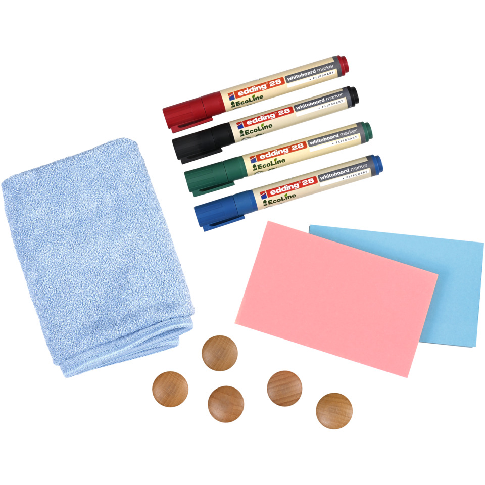 Tafelset, Whiteboard-Marker, Filzstift, Tafelkleber, Magnet-Set