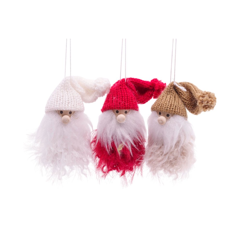 Weihnachtsdeko, Gnom, Nadelkissen, Häkelmütze, Bein-Weichhaar?