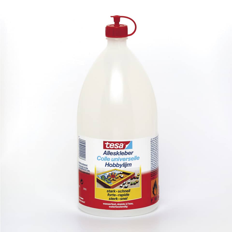 Klebstoff, Alleskleber, Hobbylta, Flasche, Rotverschluss