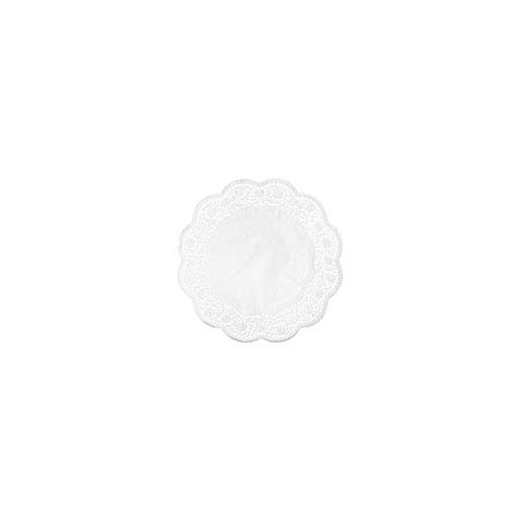 Tortenspitze Rose ø 17 cm, 24 Stück, weiß DEMMLER 1791102425
