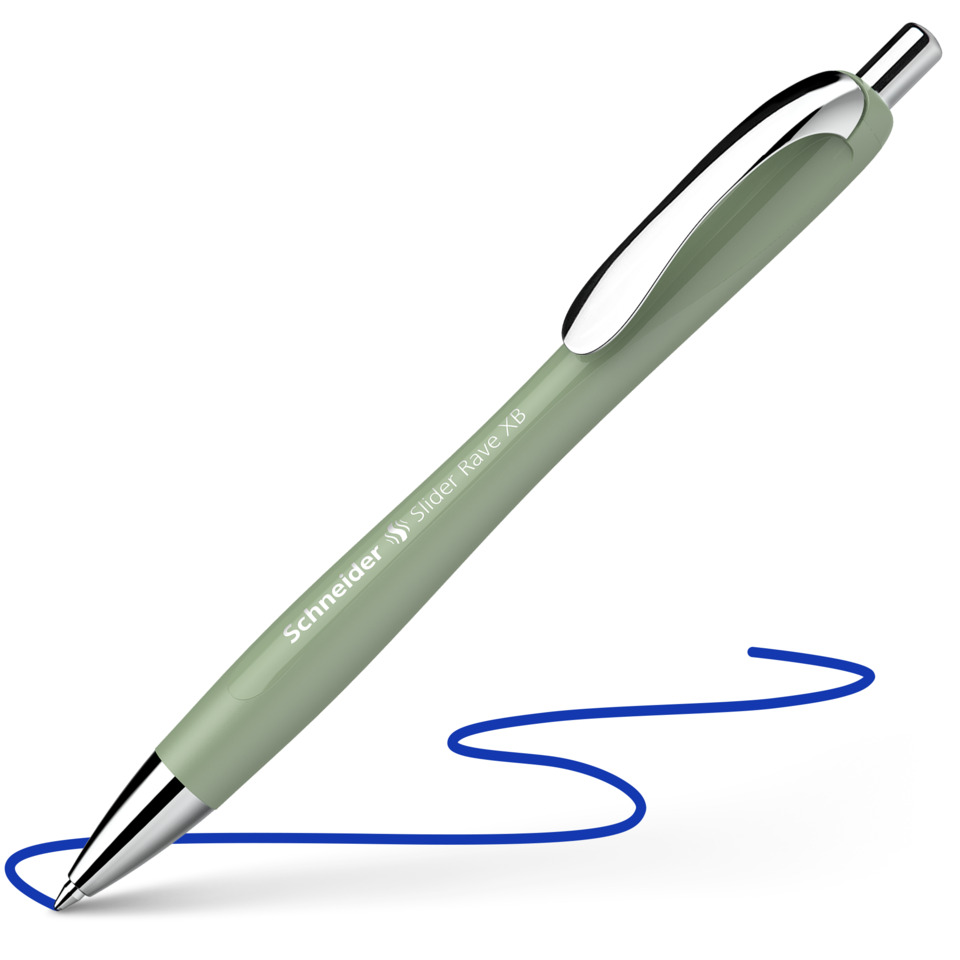 Kugelschreiber, Schreiber, Grün, Metall, Clip
