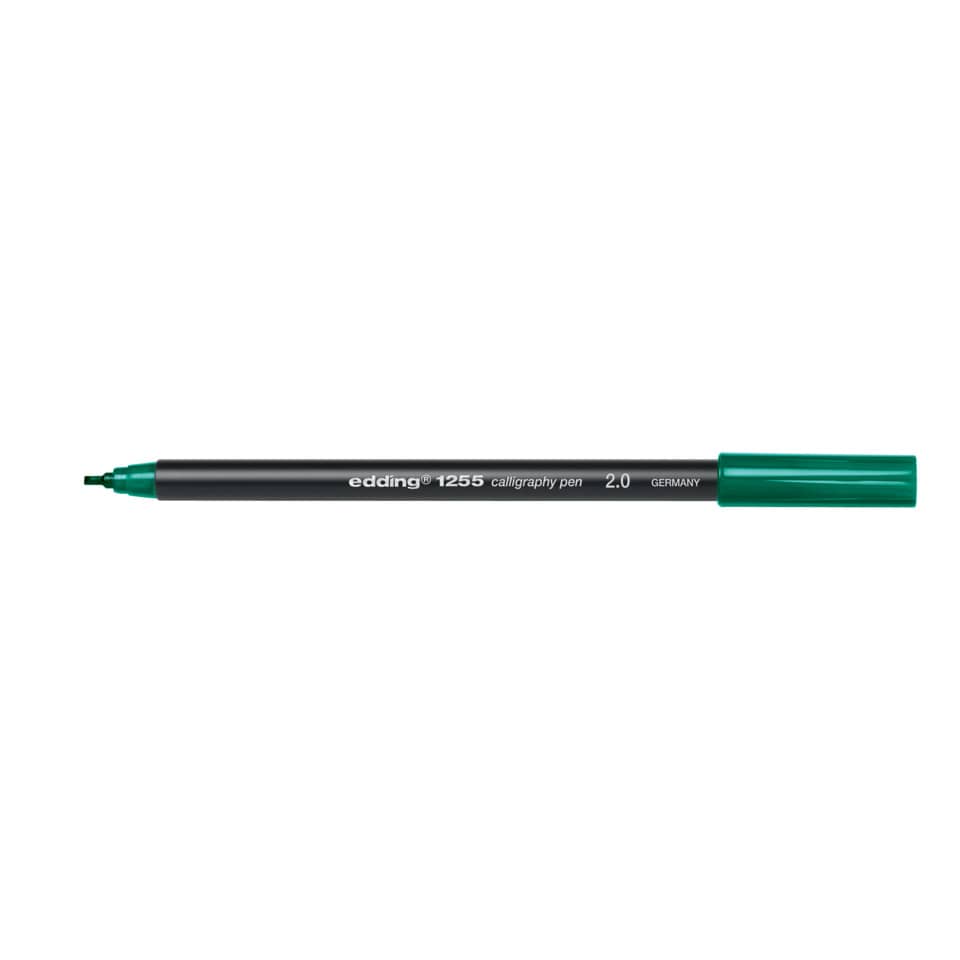 Filzstift, Marker, KalligrafieStift, Grün, 2.0 mm