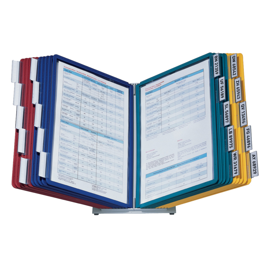 Ordner, Buchordner, Dateiablage, Farben, Registerkarten