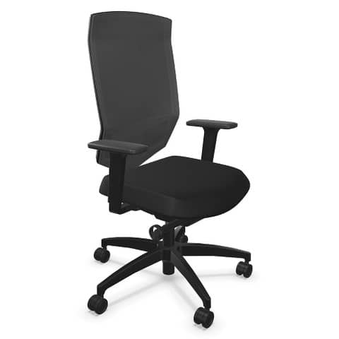 Drehstuhl Just Evo,Mesh,schwarz DAUPHIN AJ 5776 SLP