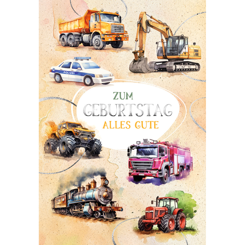Spielzeug, Fahrzeuge, Zug, Truck, Traktor