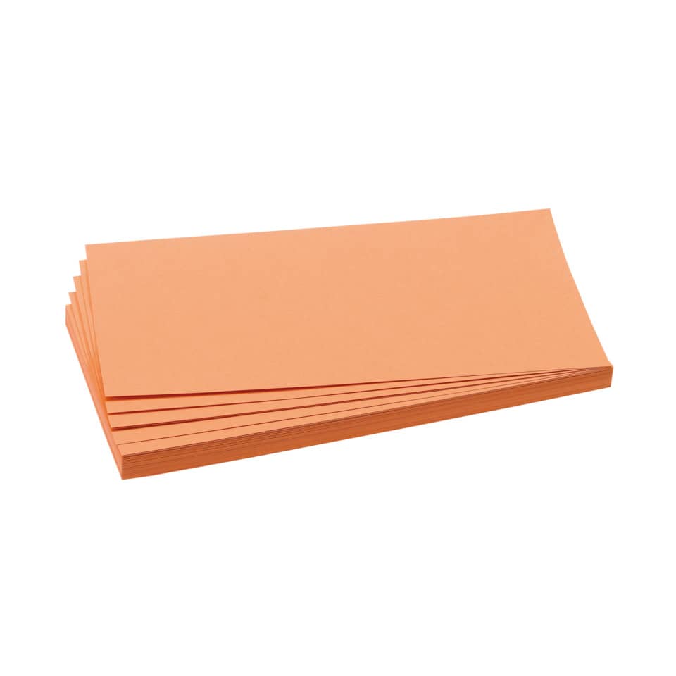 kariertes papier, orange papier, bastelpapier, u-förmiges paket, dickes papier