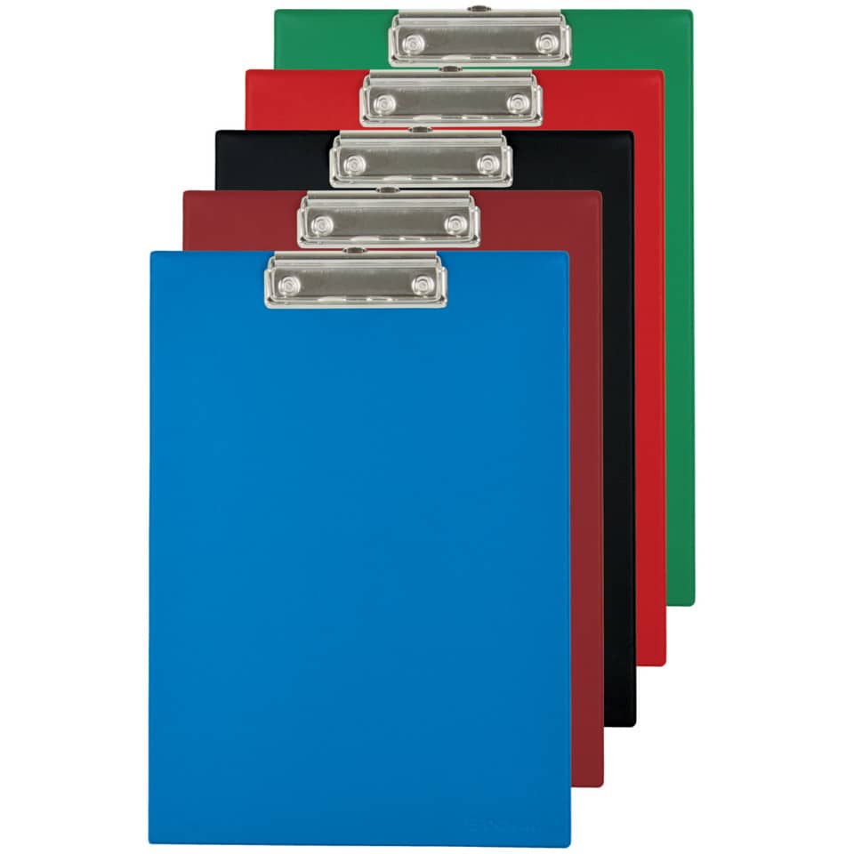Kunststoff-Clipboard, Farbenfrohes Clipboard, Ordner-Clipboard, Büroclipboard, Clipboards in Farben