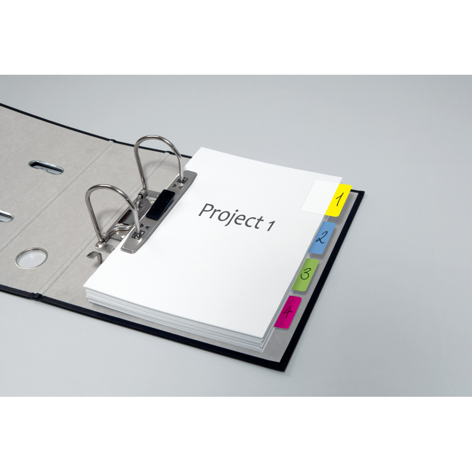 Ordner, Dateiablage, Ordner mit Ringbindung, Projektmappe, Bunte Register