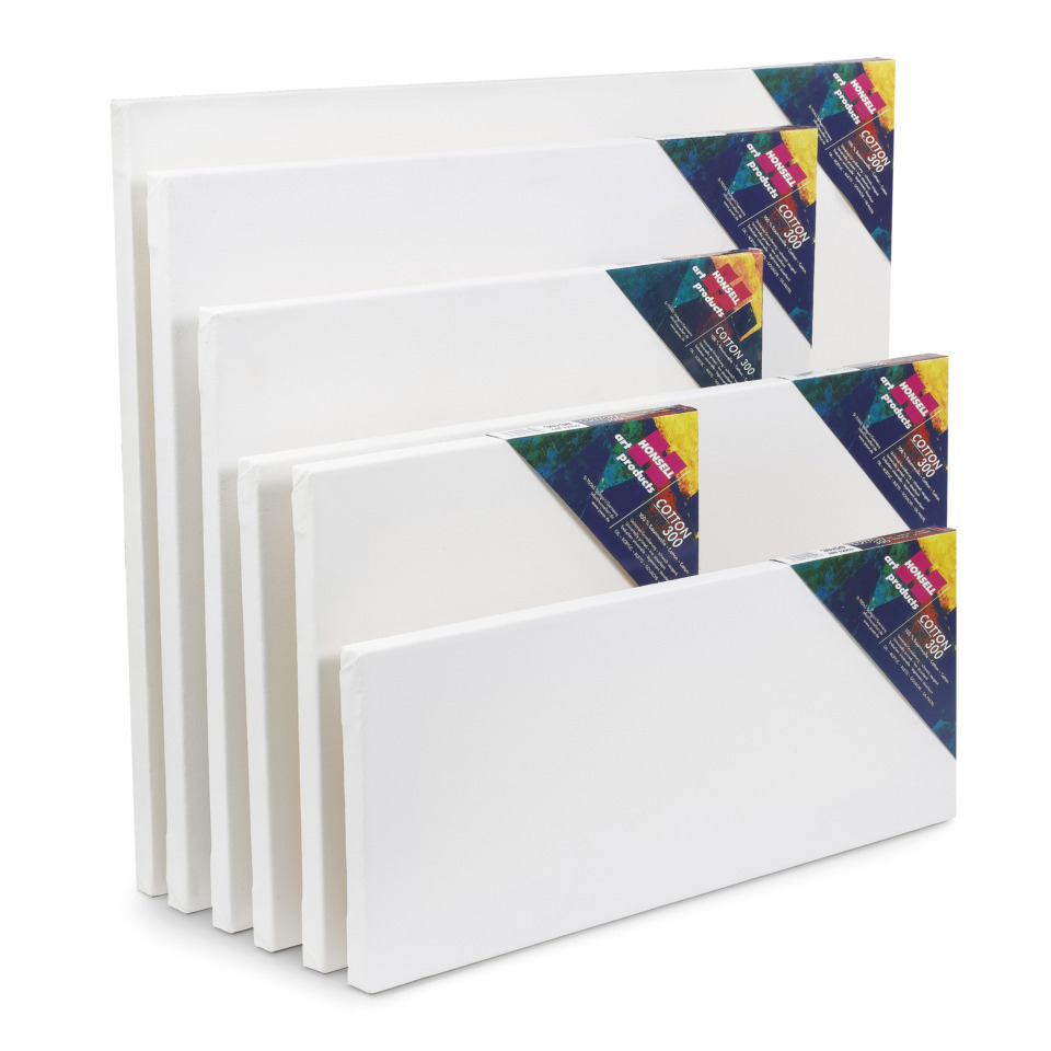 Leinwandpaneele, weiße Leinwände, Leinwandbretter, Canvas-Platten, Mehrfachpack
