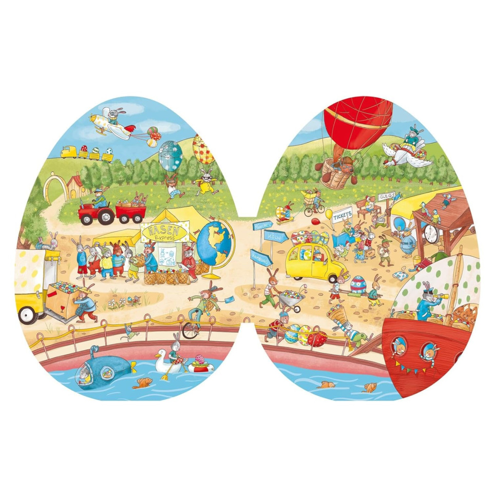 Puzzleschlangen, Heldenpark, Luftballons, Zirkusmarkt, Tierwelt
