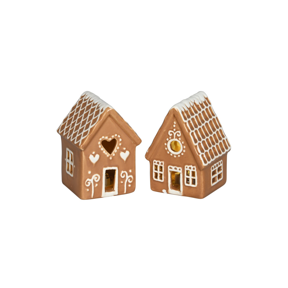 Keksfigur, Miniaturhaus, Lebkuchenhaus, Schmuckfigur, Gingerbreadhaus