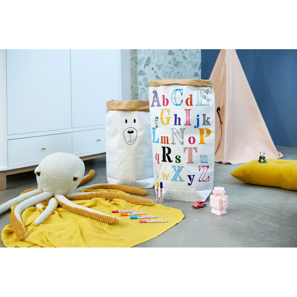 Alphabetposter, Alphabetentafel, Aufbewahrungstaschen, Weiches Spielzeug, Kinderzimmer Spielbereich