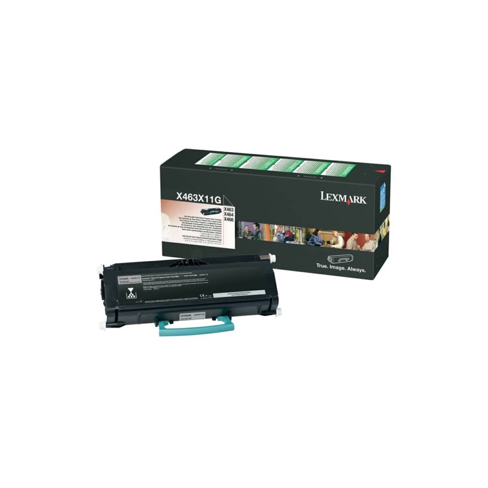 Drucker-Tonerkassette, Tonerpatrone, Original Toner, X463X11G, Lasertoner