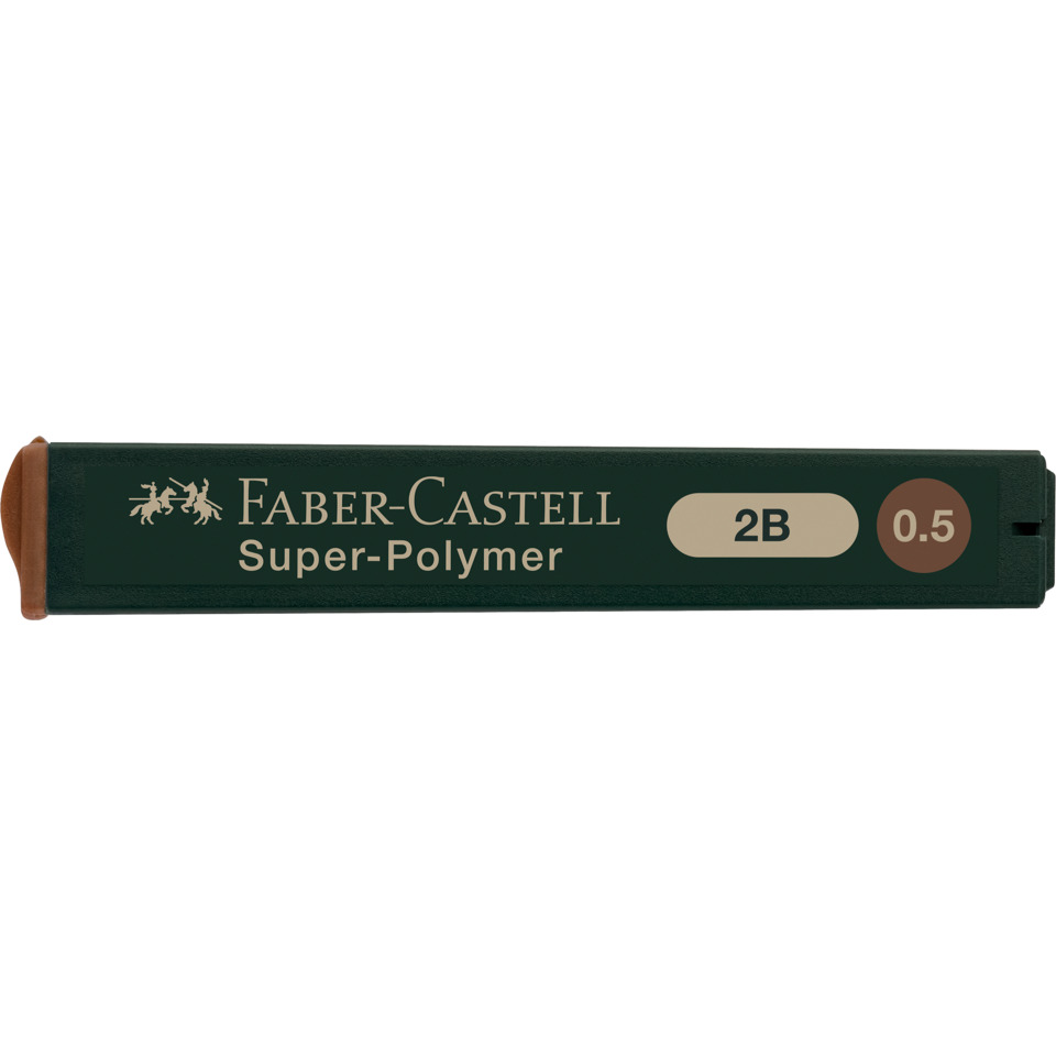 Super-Polymer, Faber-Castell, Bleistiftminen, HB2B, 0.5