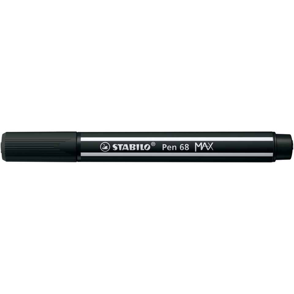 Marker, Markerstift, Schwarz, Fineliner, Stabilo Pen 68